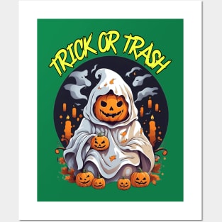 Trick or Trash Spooktacular Posters and Art